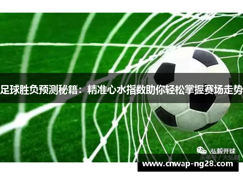 足球胜负预测秘籍：精准心水指数助你轻松掌握赛场走势